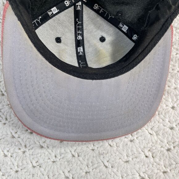 Chicago Bulls Hat Cap Adult Snapback Gray Red Basketball Hardwood Classic Men - Picture 9 of 14